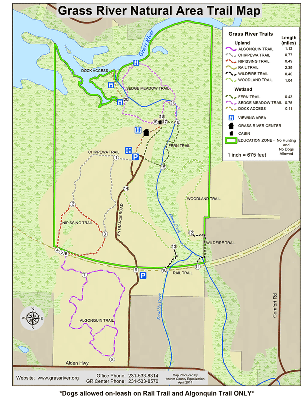 Grass River Trail Map